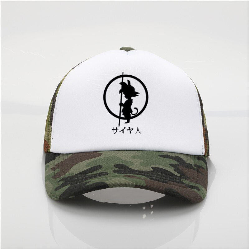 Ball Z super son goku vegeta Printing baseball cap Men and women Summer Trend Cap New Youth Joker sun hat Beach Visor hat