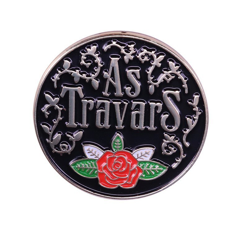 Floral Art Brooch London Magic Inspiration Badge
