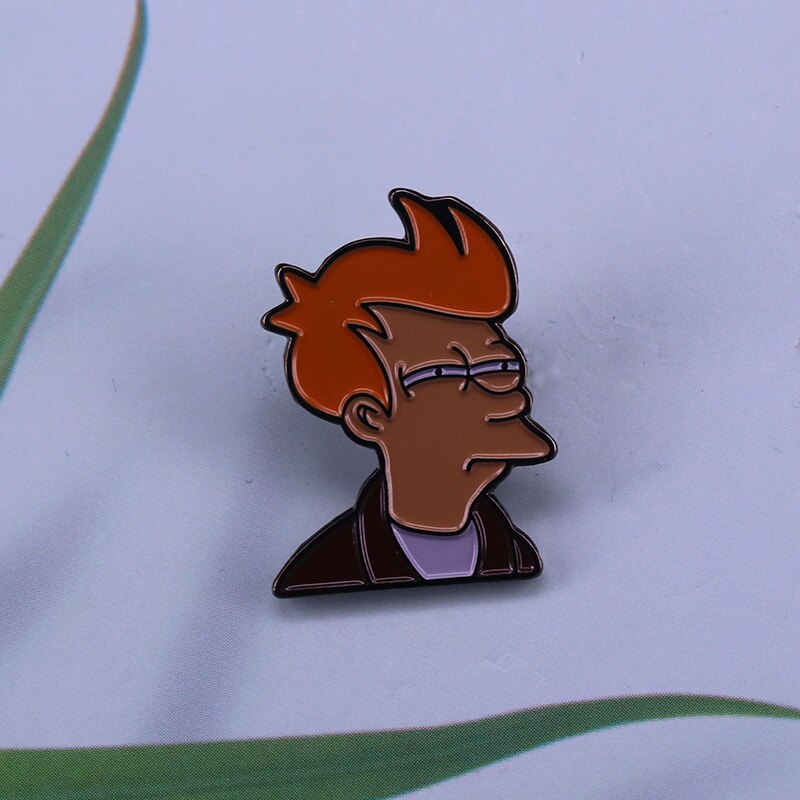 Anime character Frye brooch American comedy comics fly out of the future badge