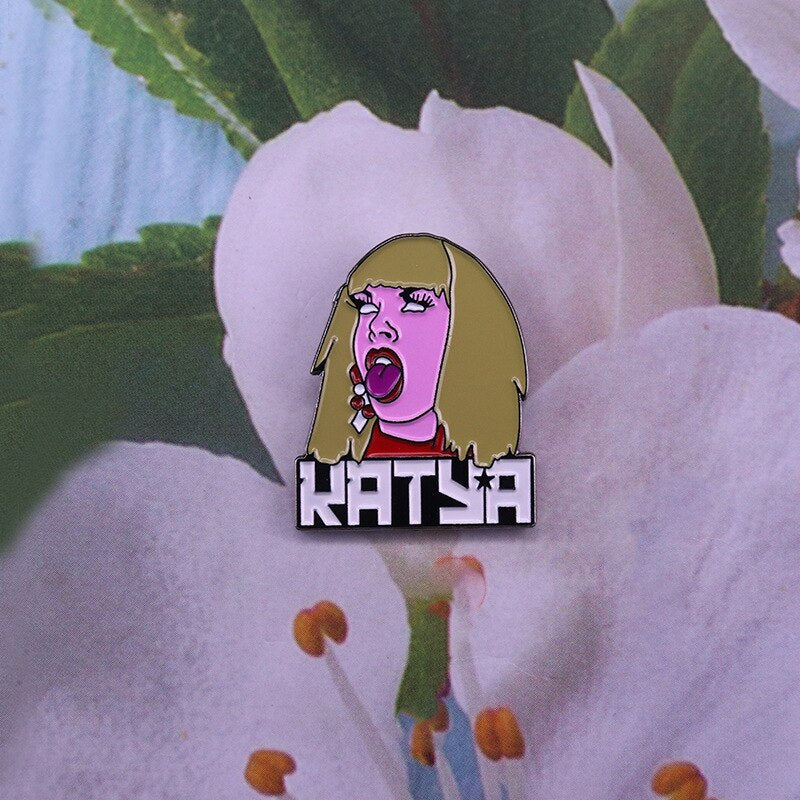 RuPaul Drag Queen Show Katya Brooch