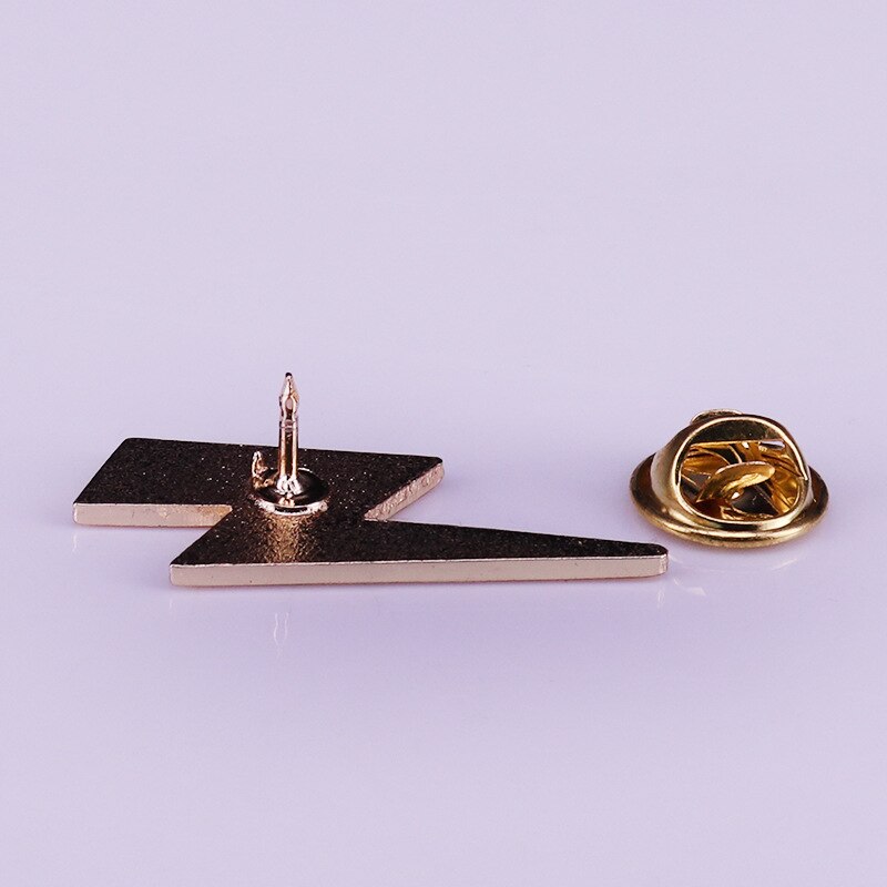 Always-Lightning Brooch Magic Badge Cartoon Fan Lovers Accessories