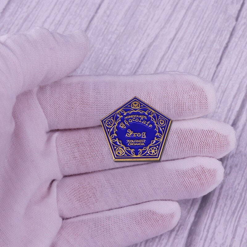 Chocolate Frog Brooch Candy Box Badge