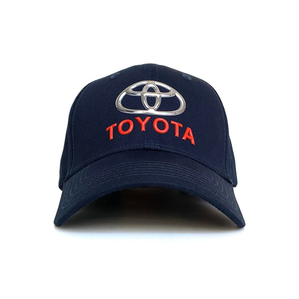 2021 Wholesale Baseball Cap Toyota Embroidery Casual Bone Snapback Hat Man Racing Cap logo Motorcycle Sport hat Trucker caps men