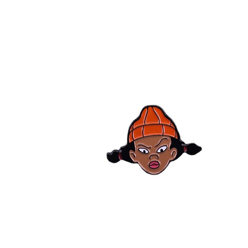 Animated Recess Brooch Retro 90s Children's Cartoon Badge