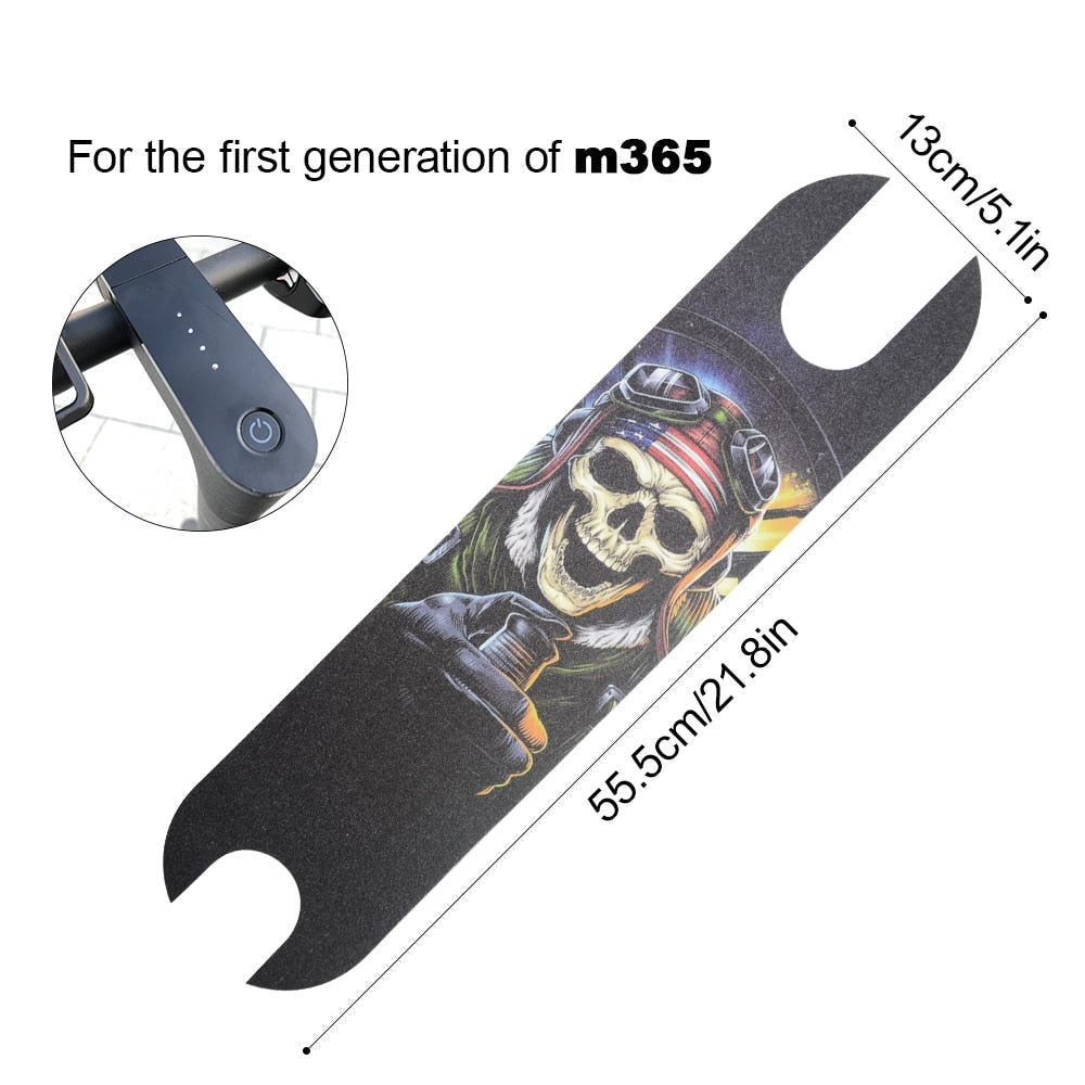 For Xiaomi Mijia M365 Electric Scooter Pedal Matte Pad Sandpaper Sticker Waterproof Sunscreen Sticker Scooter Accessories