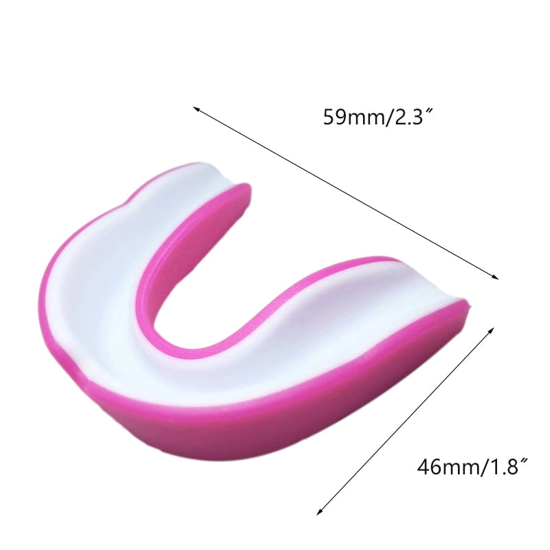 Sports EVA Mouth Guard Mouthguard Tooth Brace Basketball Boxing Teeth Protector Kids Adults Muay Thai Safety Fitness Mouthguard