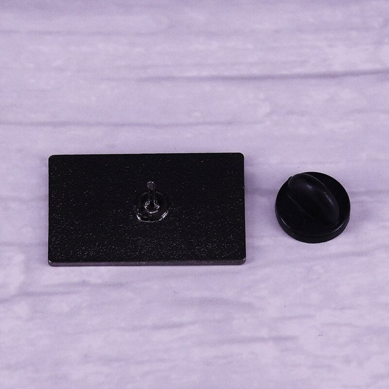 Sad Song Retro Cassette Brooch Sentimental Music Lovers Accessories