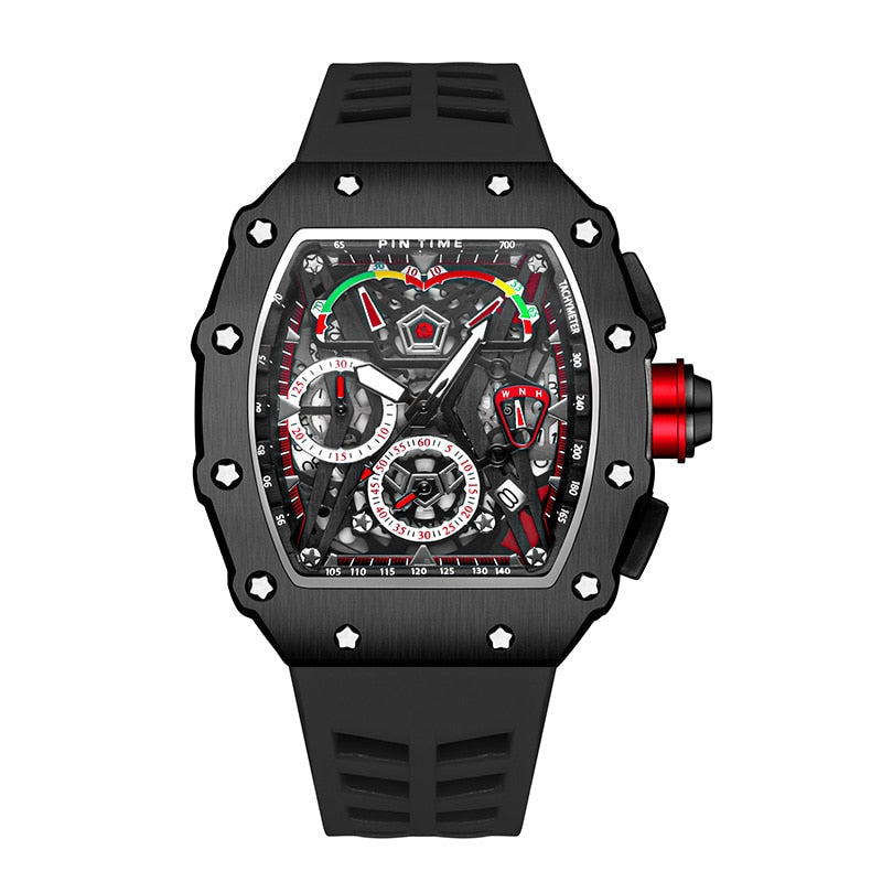 Big Dial Sport Watch Men Chronograph Quartz Military Mens Watches Top Brand Luxury Gold Clock Hip Hop Reloj Relogio Montre Homme