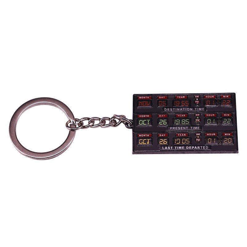 Back to the Future 2 Time Circuit Keychain Sci-Fi Comedy Movie Keychain