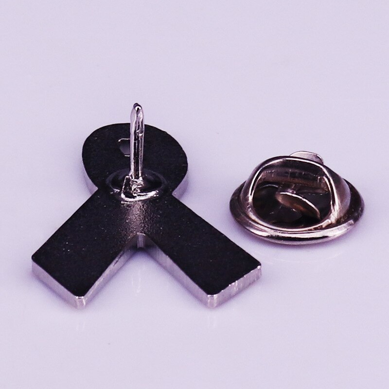 Autism attention ribbon brooch color puzzle badge