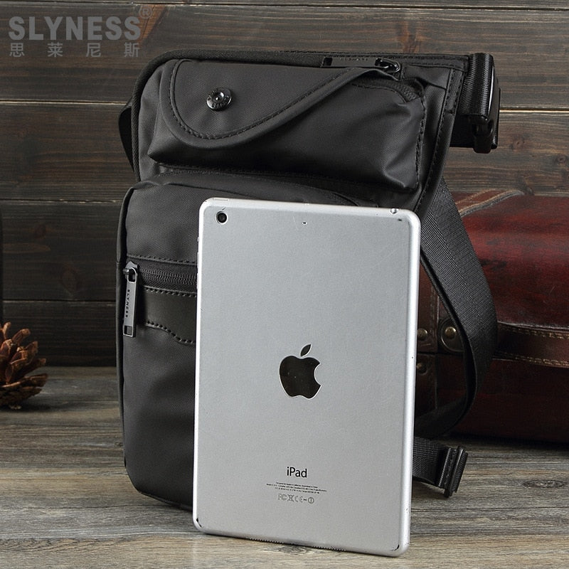 new fashion men waist pack oxford Waterproof design casual waist bag military leg bag motorcycle thigh pocket B18829b
