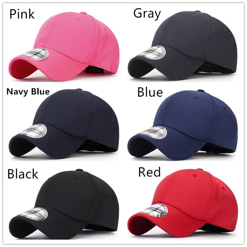 Baseball Cap Men Snapback Hats For Men Fitted Closed Full Cap Women Gorras Bone