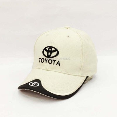 4 seasons car fan logo TOYOTA baseball cap cotton embroidery sunhat snapback hats