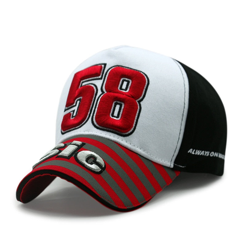 Memento moto gp motorfiets Italian Racer 58 Simoncelli san carlo baseball cap hiphop For Men Leisure Gorras Snapback hats