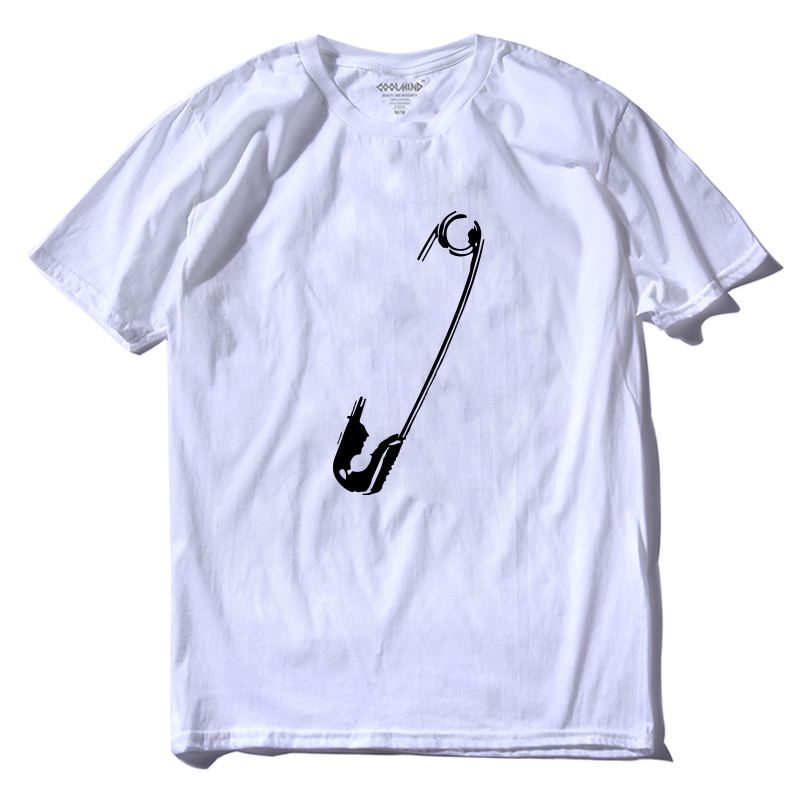 COOLMIND QI0255A 100% cotton short sleeve cool men T shirt casual funny men t shirt o-neck summer men t-shirt tops tee shirts