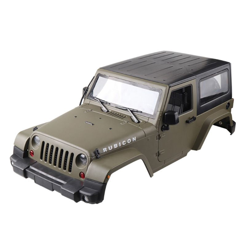 RC Scale Truck Climbing Car Hard Body Shell For Wrangler Jeep 1:10