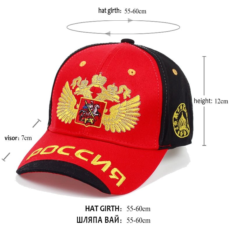 2021 Russia Bosco Baseball Cap New Fashion Sochi Russian Cap Snapback Hat Sunbonnet Sports Cap for Man Woman Hip Hop