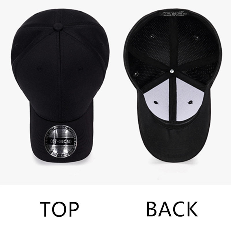 Baseball Cap Men Snapback Hats For Men Fitted Closed Full Cap Women Gorras Bone