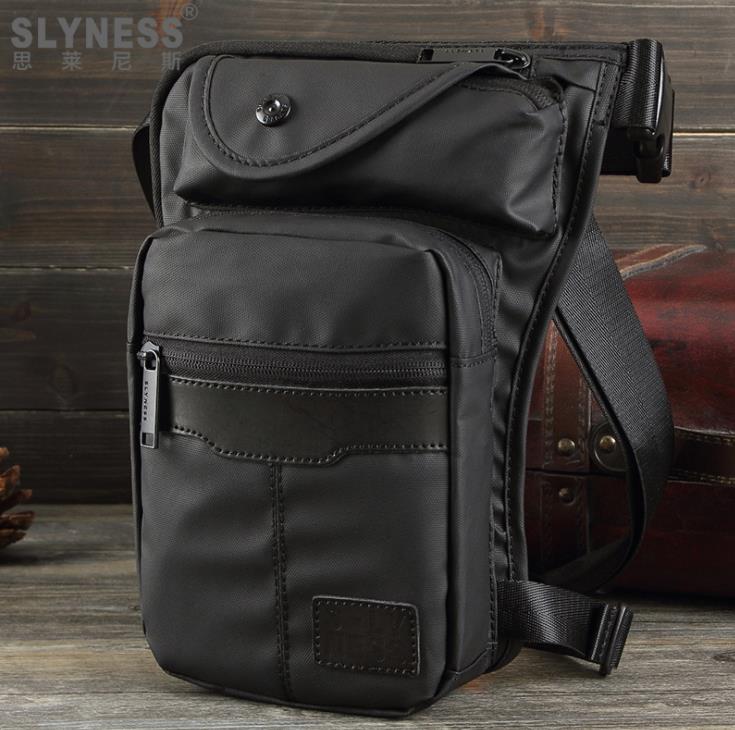 new fashion men waist pack oxford Waterproof design casual waist bag military leg bag motorcycle thigh pocket B18829b