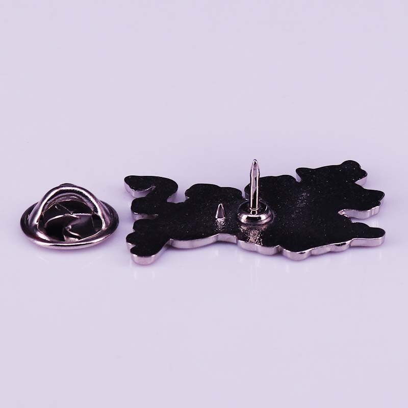 Ferocious Three-headed Dog Brooch Greek Mythology Underworld Watchdog Badge