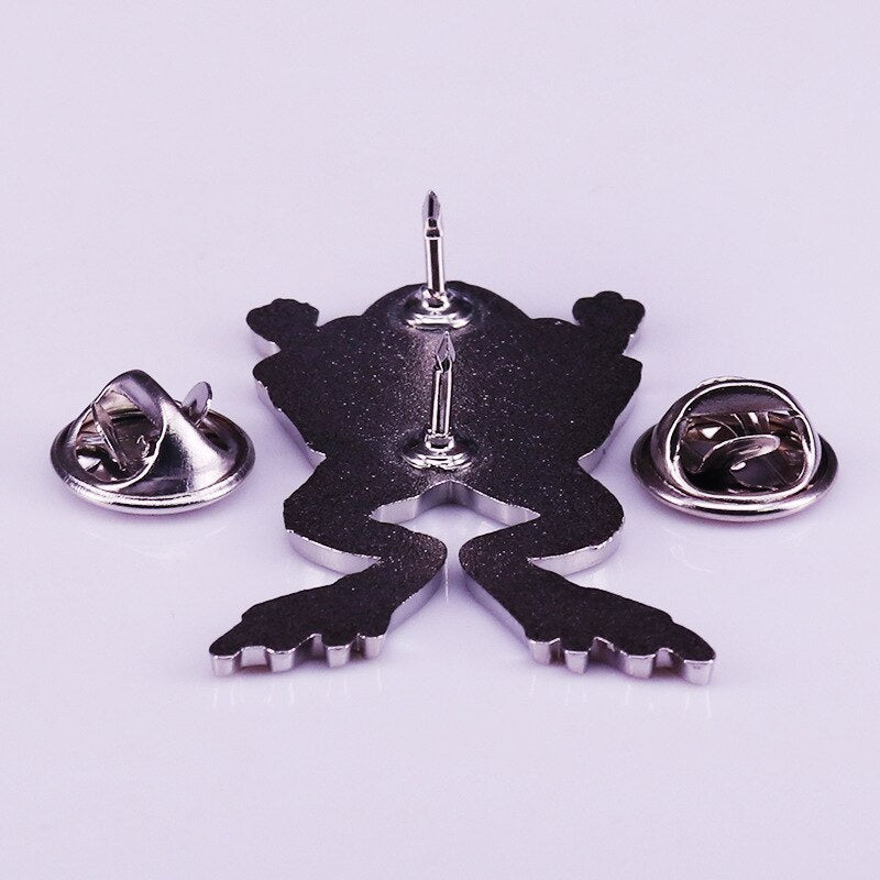 Anatomy Frog Brooch Science Physiology Medicine Experiment Badge