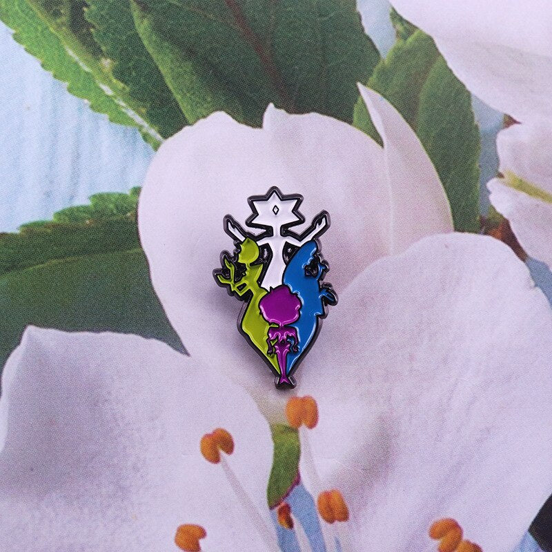 Animated Steven Universe Brooch Space Matriarchal Leader Badge