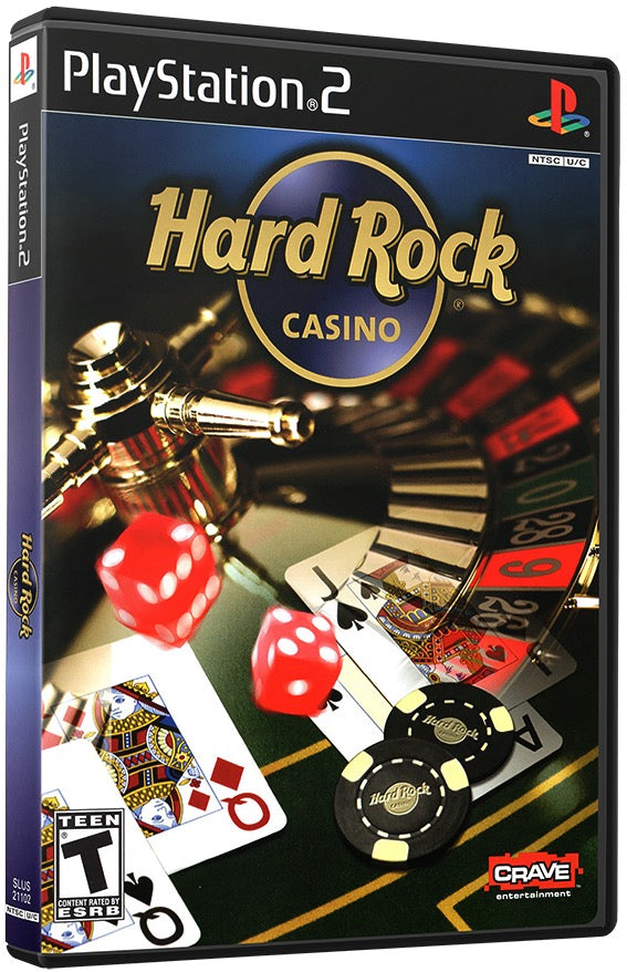 Hard Rock Casino PS2 Sony Playstation 2 Used Video Game PS2