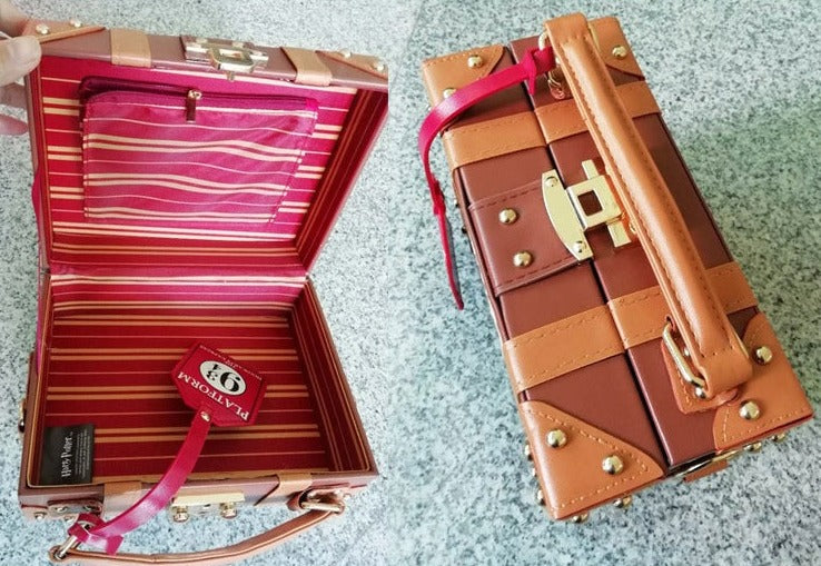 Harry Potter Briefcase 2020 Limited Edition Brown Leather Case.