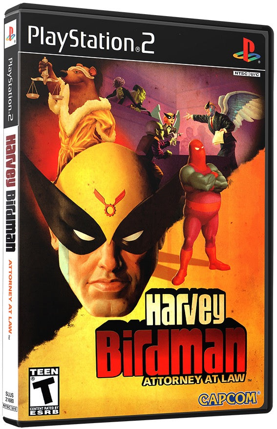 Harvey Birdman - Attorney at Law PS2 Sony Playstation 2 Used Video Game PS2