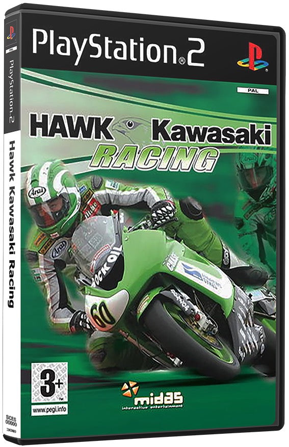 Hawk Kawasaki Racing PS2 Sony Playstation 2 Used Video Game PS2