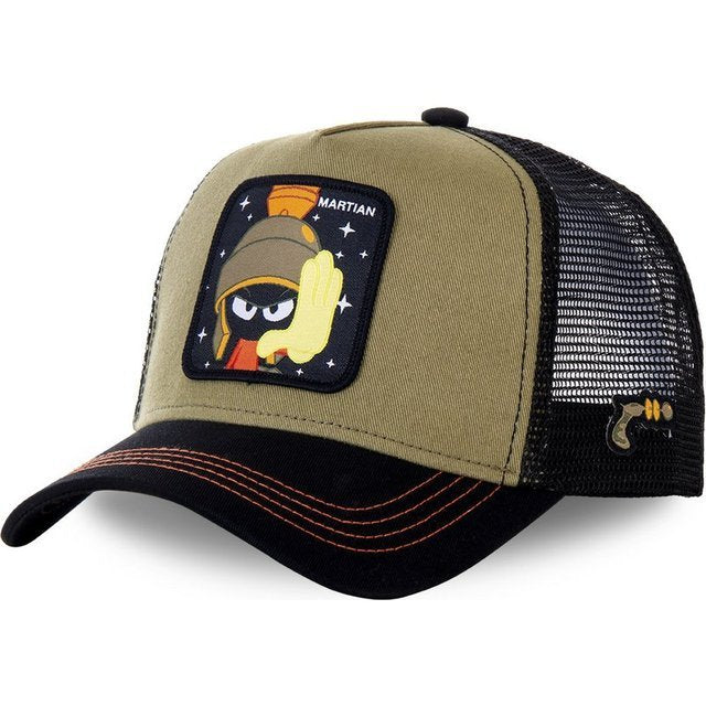 Baseball CapMesh Hat Summer Cartoon  Snapback For Women Men