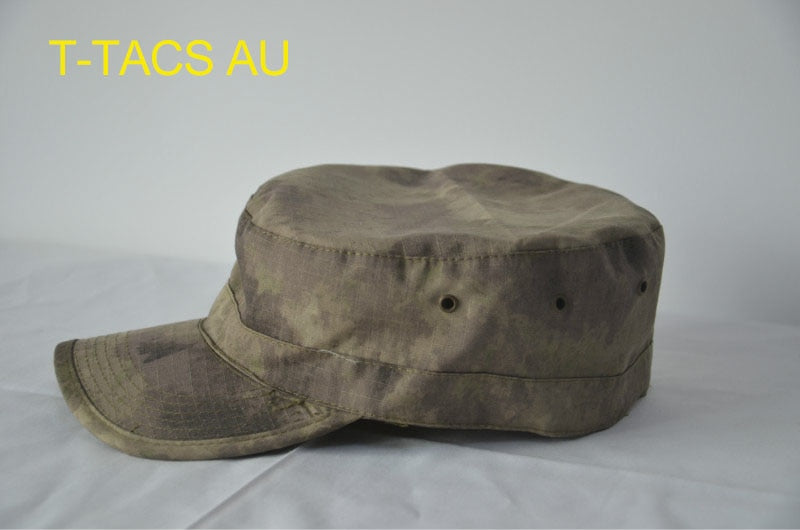 58/59/60cm Army Camouflage Military Hats Shako High Quality Thickened Soldier Cap Workout Camping Hunting Hat KS02