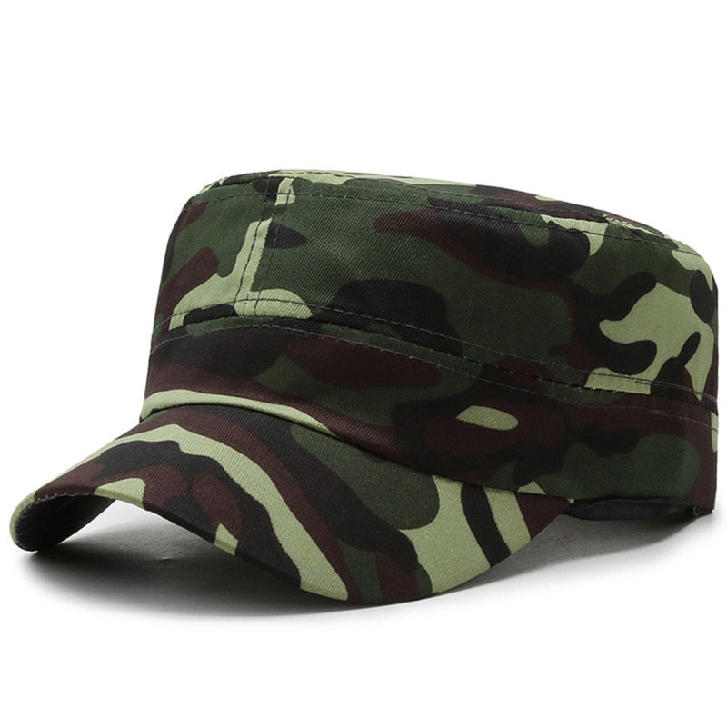 2021 Camouflage Baseball Cap Men/Tactical US Army/Marines/Navy/Cap Trucker Flat