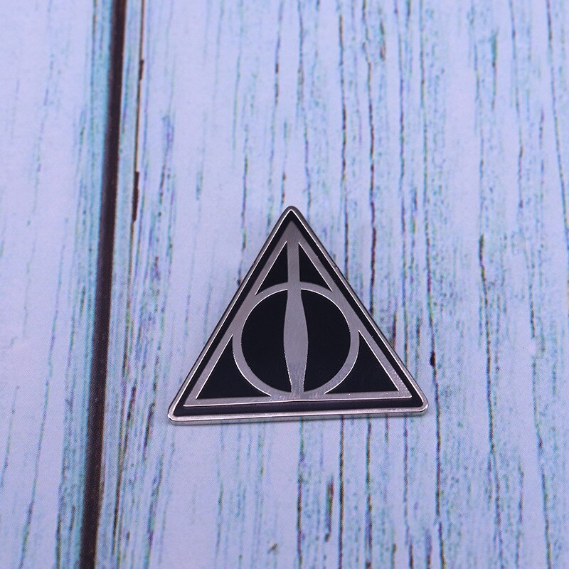 Deathly Hallows Brooch Magic Item Badge