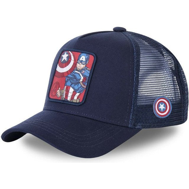 Baseball CapMesh Hat Summer Cartoon  Snapback For Women Men