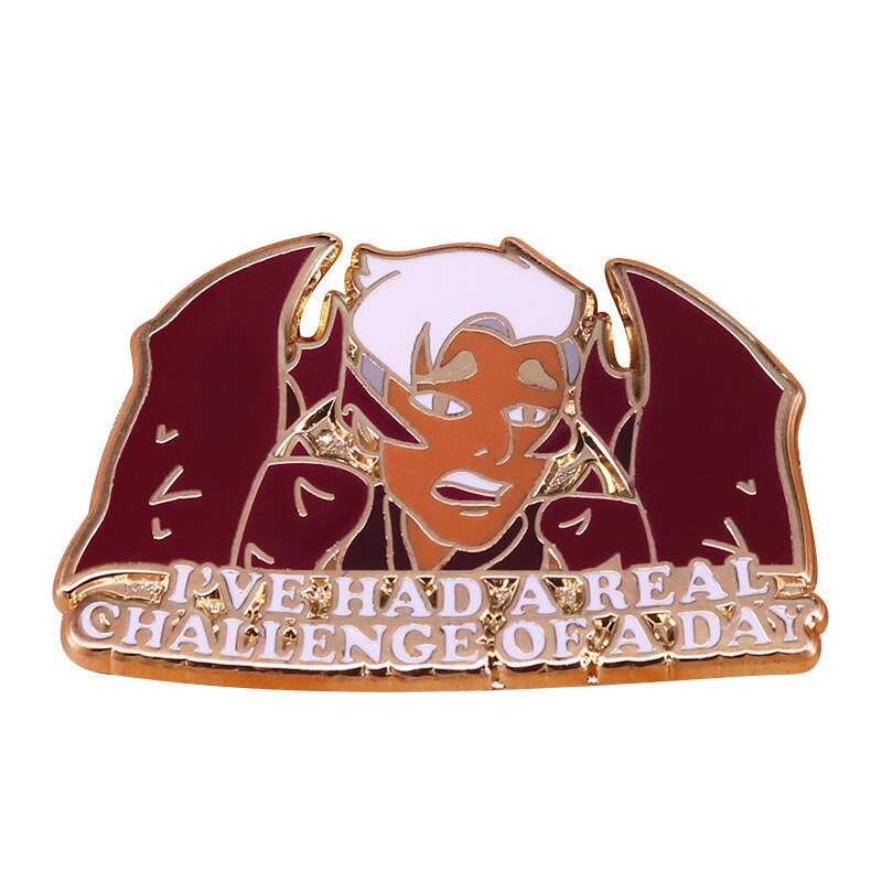 Extraordinary princess Ciri animated brooch
