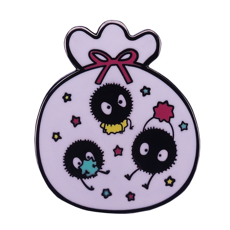 Dust Elf Brooch Japanese Fantasy Animation Badge
