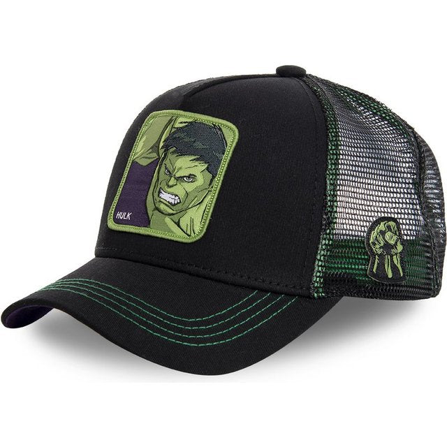 Baseball CapMesh Hat Summer Cartoon  Snapback For Women Men