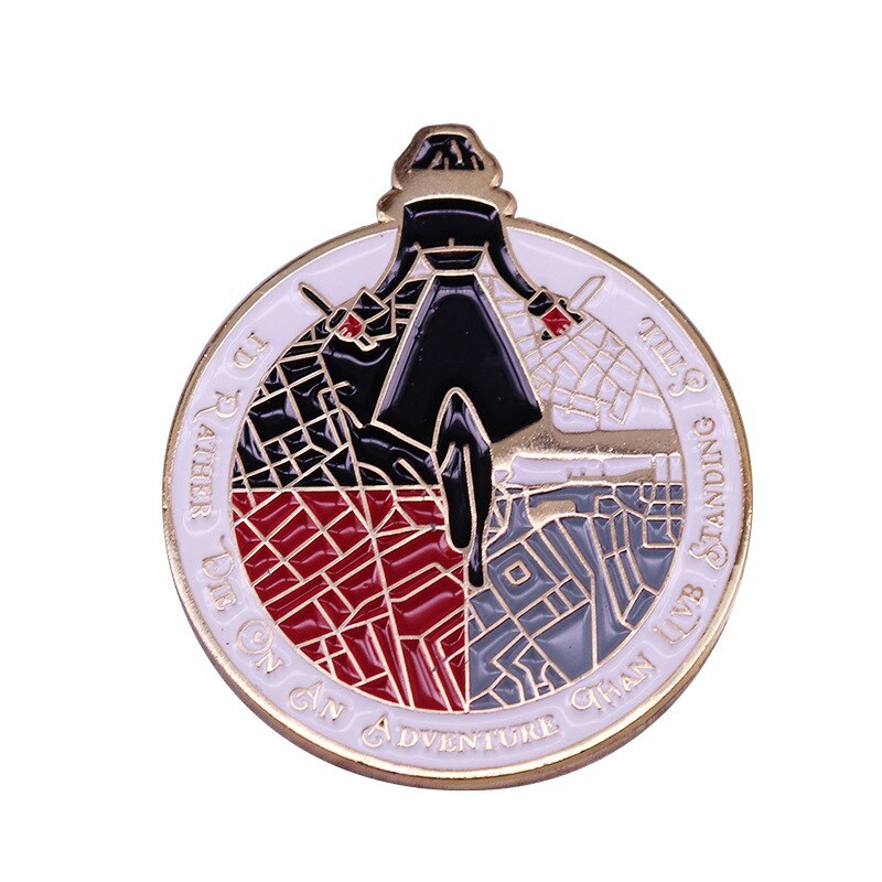 British Magician V.E. Schwab Literature Brooch