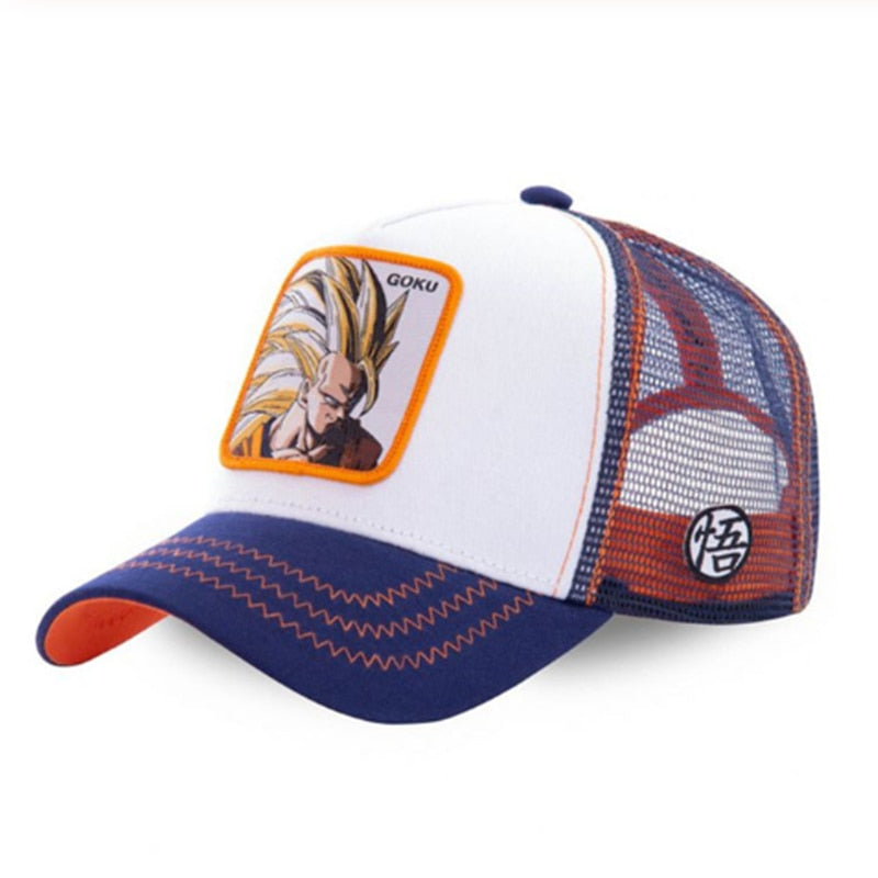 New Brand DRAGON BALL animation All Styles Snapback Cotton Baseball Cap Men Women Hip Hop Dad Mesh Hat Trucker Hat
