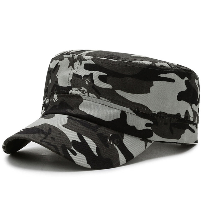 2021 Camouflage Baseball Cap Men/Tactical US Army/Marines/Navy/Cap Trucker Flat