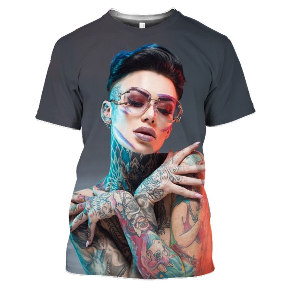 Unisex 3D Printed t shirt Men Women Sexy goddess Harajuku T Shirts men Fashion Casual Streetwear Hip hop O-neck T-Shirt Clothing