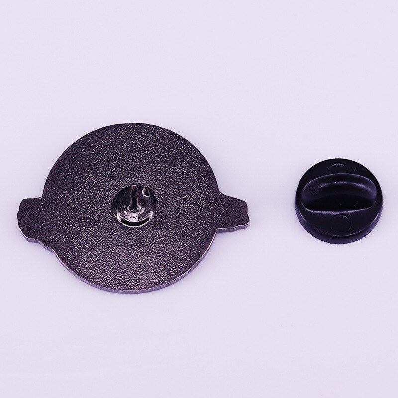 Cool space sports car brooch