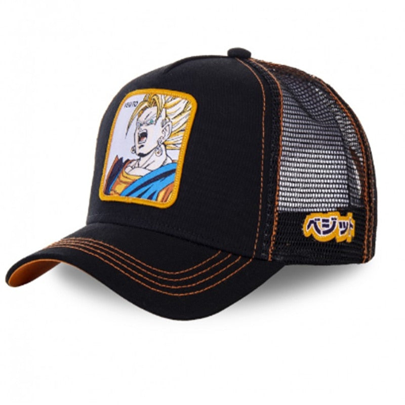 New Brand DRAGON BALL animation All Styles Snapback Cotton Baseball Cap Men Women Hip Hop Dad Mesh Hat Trucker Hat