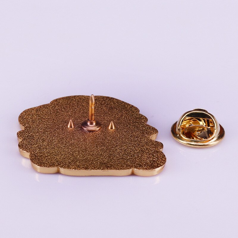 Cosmic Girl Brooch Beautiful Galaxy Nebula Girl Badge