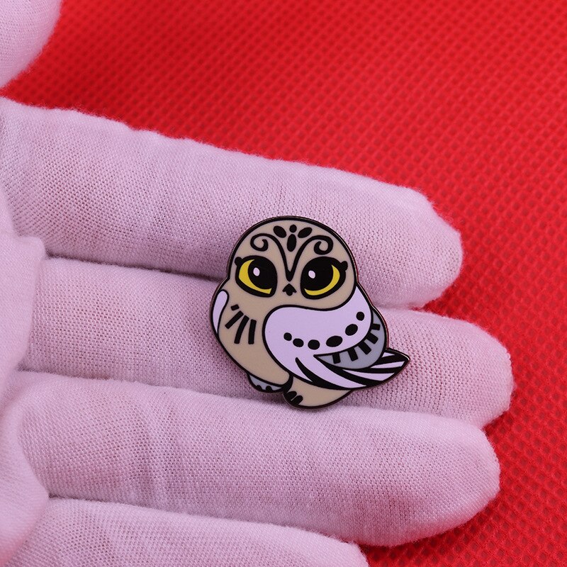 Cute Hedwig Brooch Magic Owl Badge