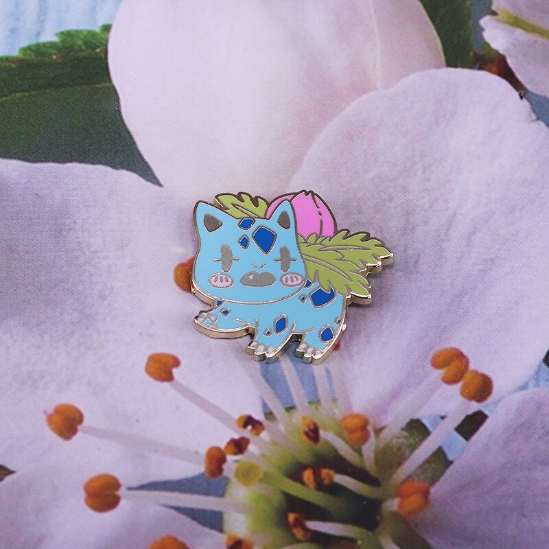 Cute cartoon wonderful frog brooch naughty elf badge