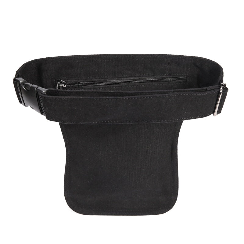 Annmouler Waist Bag for Women Bohemian Style Fanny Pack Ladies Hip Bag Patchwork Phone Pockets Bag Large Capacity Leg Bag Purse
