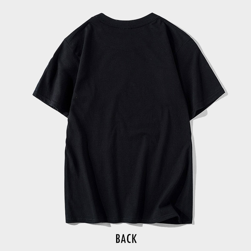 COOLMIND 100% cotton  summer loose men Tshirt cool oversized men t shirt o-neck space funny t-shirt male tee shirts