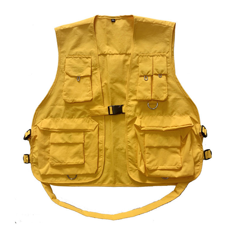 Hiking Military Tactical Vest Men Women Fishing Pockets Jacket Vests Travelling